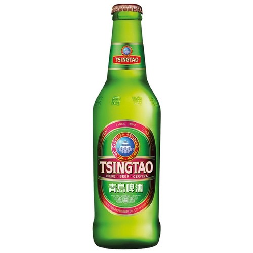 Piwo chińskie Premium Lager alk. 4,7% obj. Tsingato 330 ml