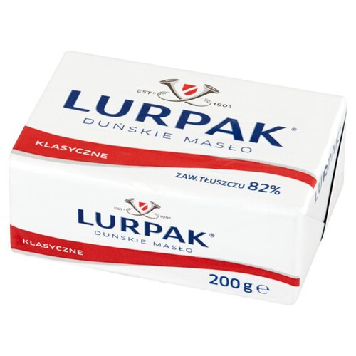 Duńskie masło klasyczne Lurpak 200 g