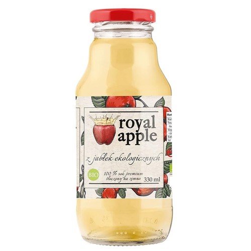BIO Sok jabłkowy tłoczony Royal Apple 330 ml