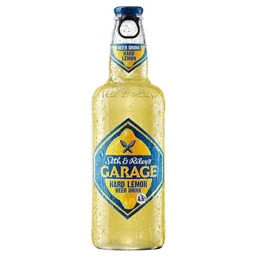 Piwo jasne smakowe Hard Lemon o smaku cytrynowym alk. 4,6% obj.

 Garage 400 ml