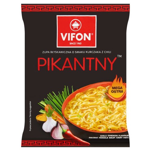 Zupa błyskawiczna o smaku kurczaka z chili pikantna Vifon 70 g