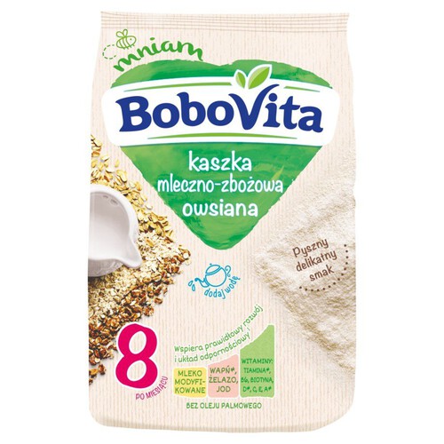 Kaszka mleczno-zbożowa owsiana BoboVita 230 g