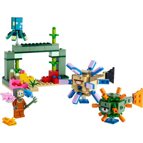 Minecraft® Walka ze strażnikami 21180 LEGO 1 sztuka