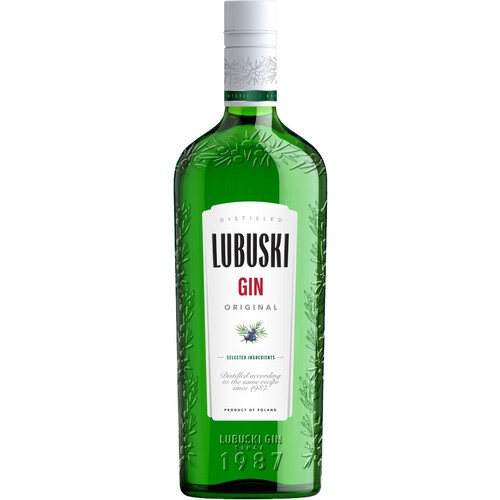 Gin destylowany alk. 37.5% obj. Lubuski 700 ml