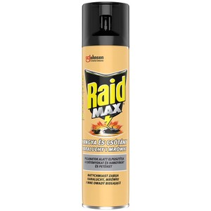 Max przeciw karaluchom i mrówkom w aerozolu Raid 400 ml