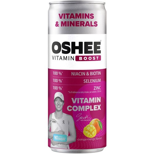 Napój izotoniczny Vitamin Boost witaminy + minerały OSHEE 250 ml