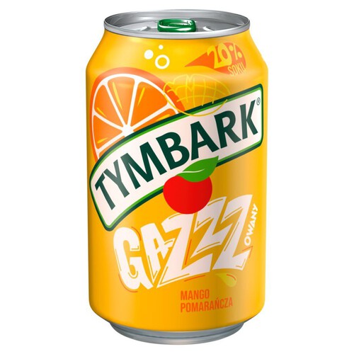 Napój jabłko pomarańcza mango gazowany  Tymbark 330 ml