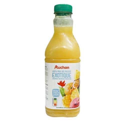 Sok anana mago i marakuja 100% Auchan 900 ml