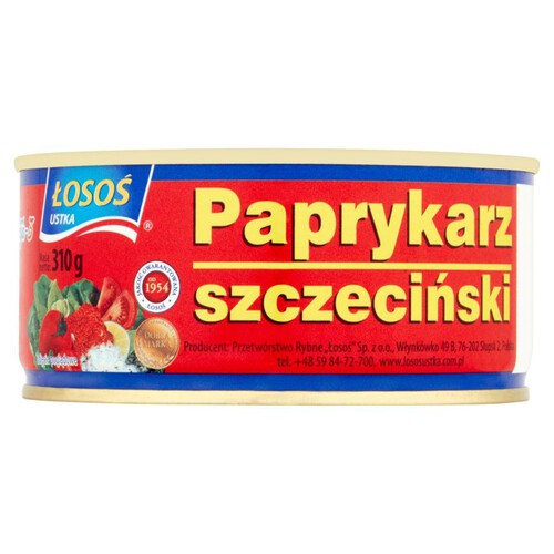 Paprykarz szczeciński Łosoś Ustka 310 g