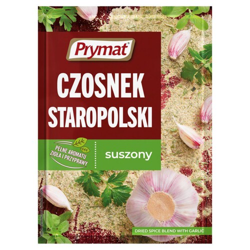 Czosnek staropolski suszony Prymat 20 g