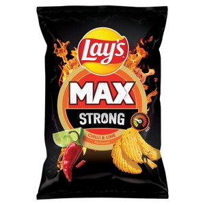 Chipsy Strong o smaku chili i limonki  Lay's 190 g
