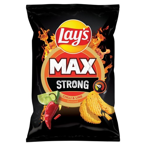 Chipsy Strong o smaku chili i limonki  Lay's 190 g