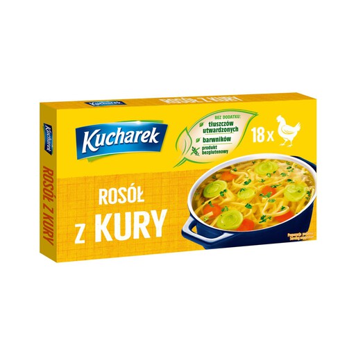 Rosół z kury w kostkach. Kucharek 180 g