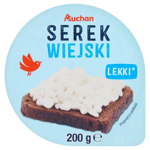 Serek wiejski lekki Auchan 200 g