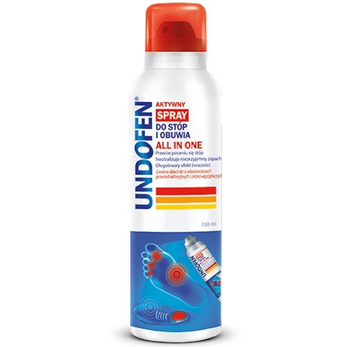 Spray do stóp i obuwia UNDOFEN 150 ml