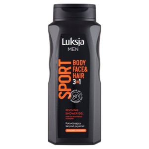 Żel pod prysznic dla mężczyzn 3w1 sport Luksja 500 ml
