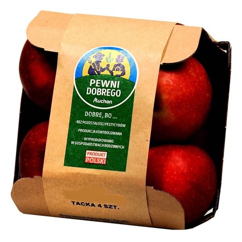 Jabłka  Pewni Dobrego 4 sztuki