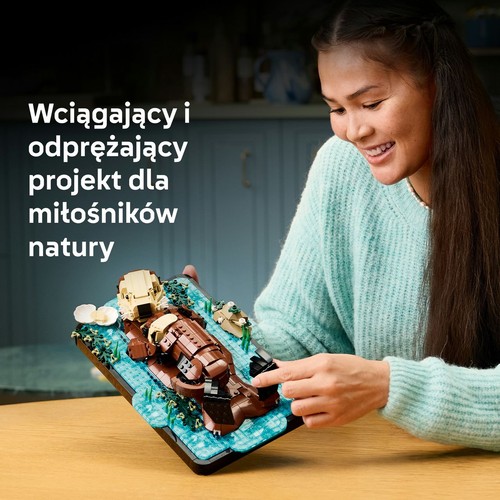 Zestaw konstrukcyjny Ideas Pływające wydry 21366 LEGO 1 sztuka