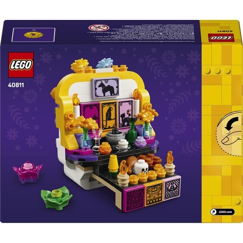 Ozdoba z czaszką LEGO® Ołtarz dla zmarłych Día De Los Muertos 40811 LEGO 1 sztuka