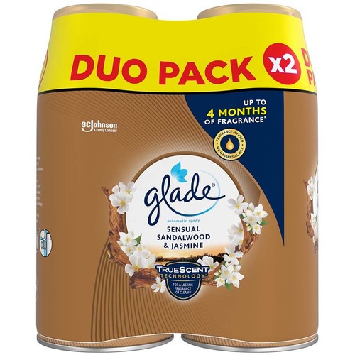 Zapas do automatycznego odświeżacza powietrza Glade 2 x 269 ml