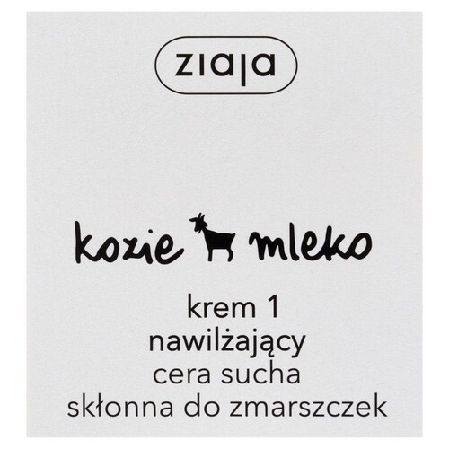 Krem nawilżający Kozie mleko ZIAJA 50 ml