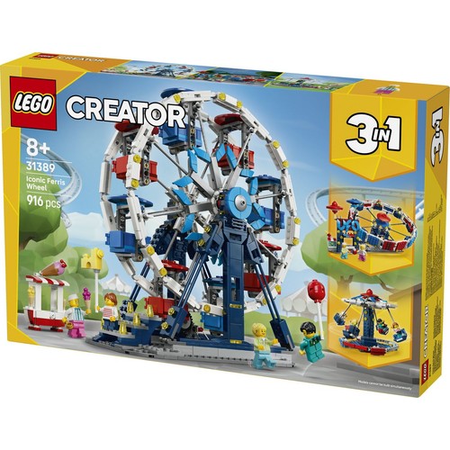 Creator 3 w 1 Kultowy diabelski młyn 31389 LEGO 1 sztuka