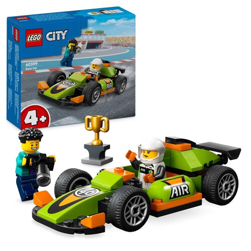 City Zielony samochód wyścigowy 60399 LEGO zestaw