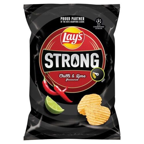 Chipsy Strong o smaku chili i limonki  Lays 190 g