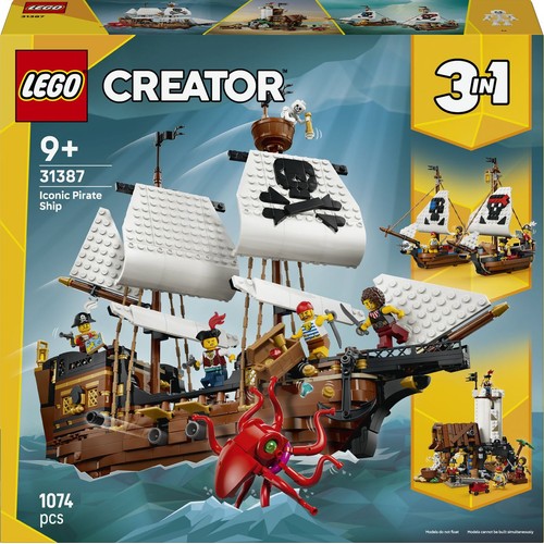 Creator 3 w 1 Legendarny statek piracki 31387 LEGO 1 sztuka