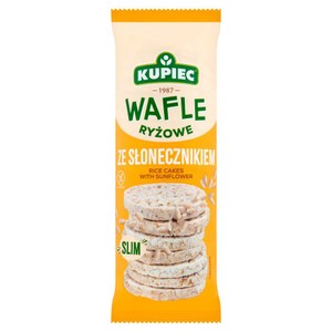 Wafle ryżowe ze słonecznikiem Kupiec 90 g