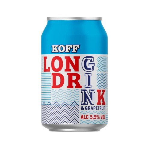 Drink alkoholowy Long Drink Grapefruit alk. 5,5% obj. KOFF 330 ml