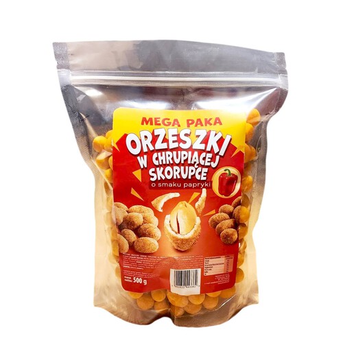 Orzeszki w skorupce o smaku papryki Treader 500 g