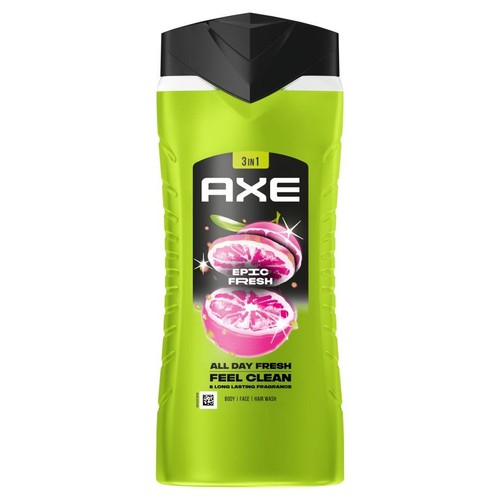 Żel pod prysznic 3w 1 Axe 400 ml
