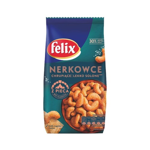 Orzechy nerkowca lekko solone Felix 180 g