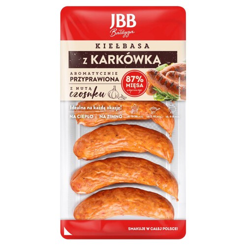 Kiełbasa z karkówką JBB 470 g