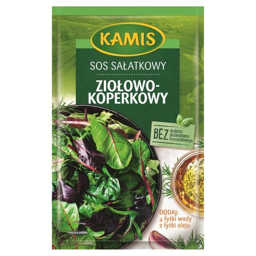 Sos sałatkowy ziołowo-koperkowy   Kamis 8 g