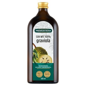 Sok z owoców gravioli Premium Rosa 500 ml