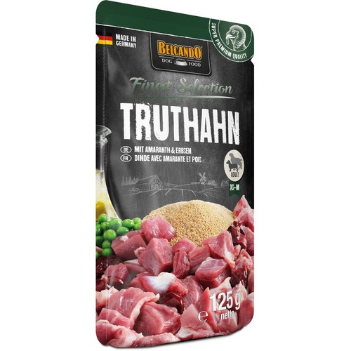 Karma mokra dla psów z indykiem Belcando 125 g