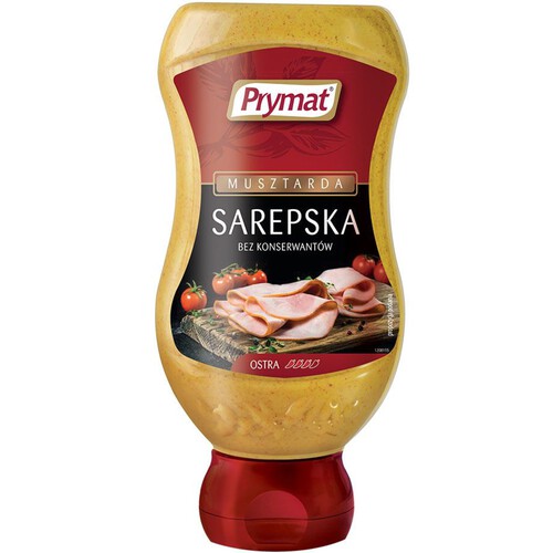 Musztarda sarepska ostra Prymat 300 g