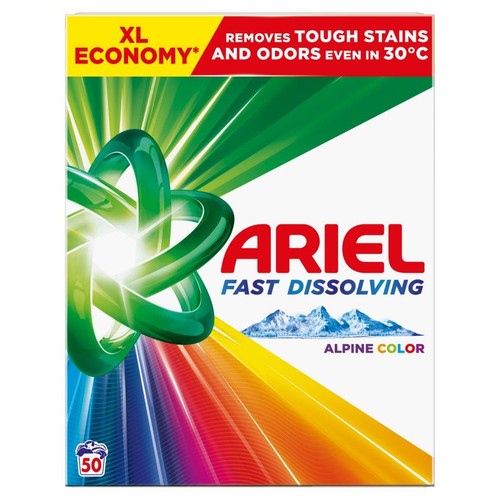 Proszek do prania Alpine Color  50 prań Ariel 2,75 kg