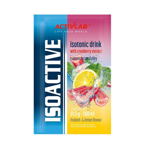 Isoactive - rabarbar-cytryna (saszetka 31.50 g) ACTIVLAB 31.5 g