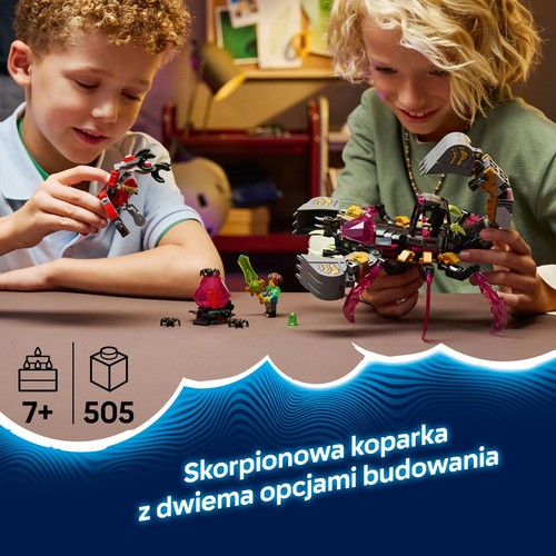 DREAMZzz™ Koszmarna skorpionowa koparka 71513, zabawka LEGO 1 sztuka
