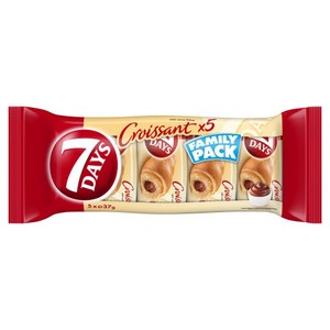 Croissant z nadzieniem kakaowym 7 Days 5 x 37 g