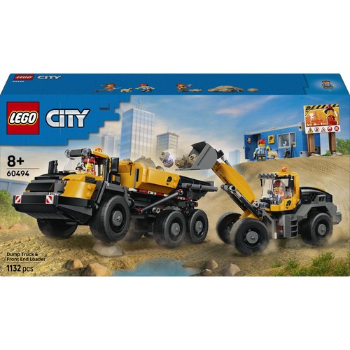 City Wywrotka i ładowarka czołowa 60494 LEGO 1 sztuka