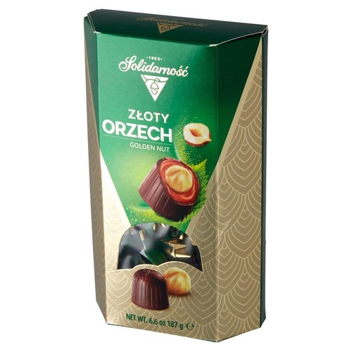 Praliny Złoty orzech Solidarność 187 g