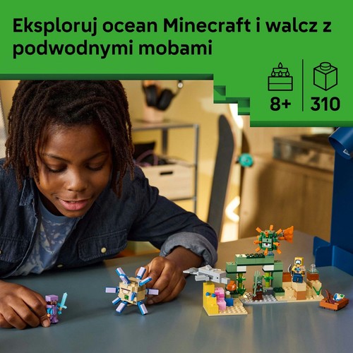 Minecraft Podwodna przygoda 21598 LEGO 1 sztuka
