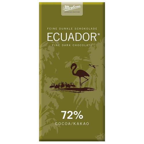 Czekolada gorzka Ecuador 72% kakao Meybona 100 g