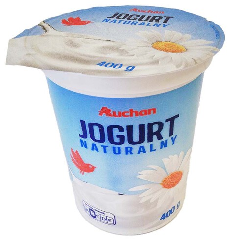 Jogurt naturalny     Auchan 400 g