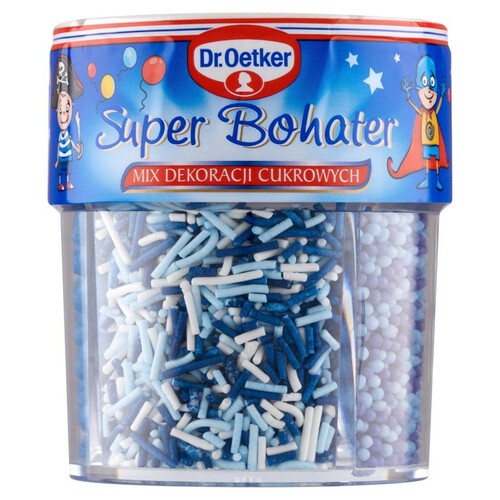 Posypka cukrowa super bohater Dr. Oetker 76 g