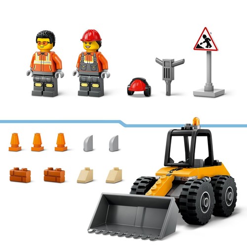 City Żółta ładowarka kołowa 60450 LEGO 1 sztuka